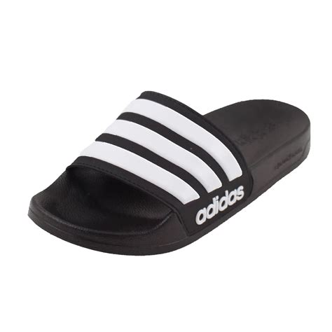 adidas slippers met massagenoppenvoor heren 49|Adidas bad slippers.